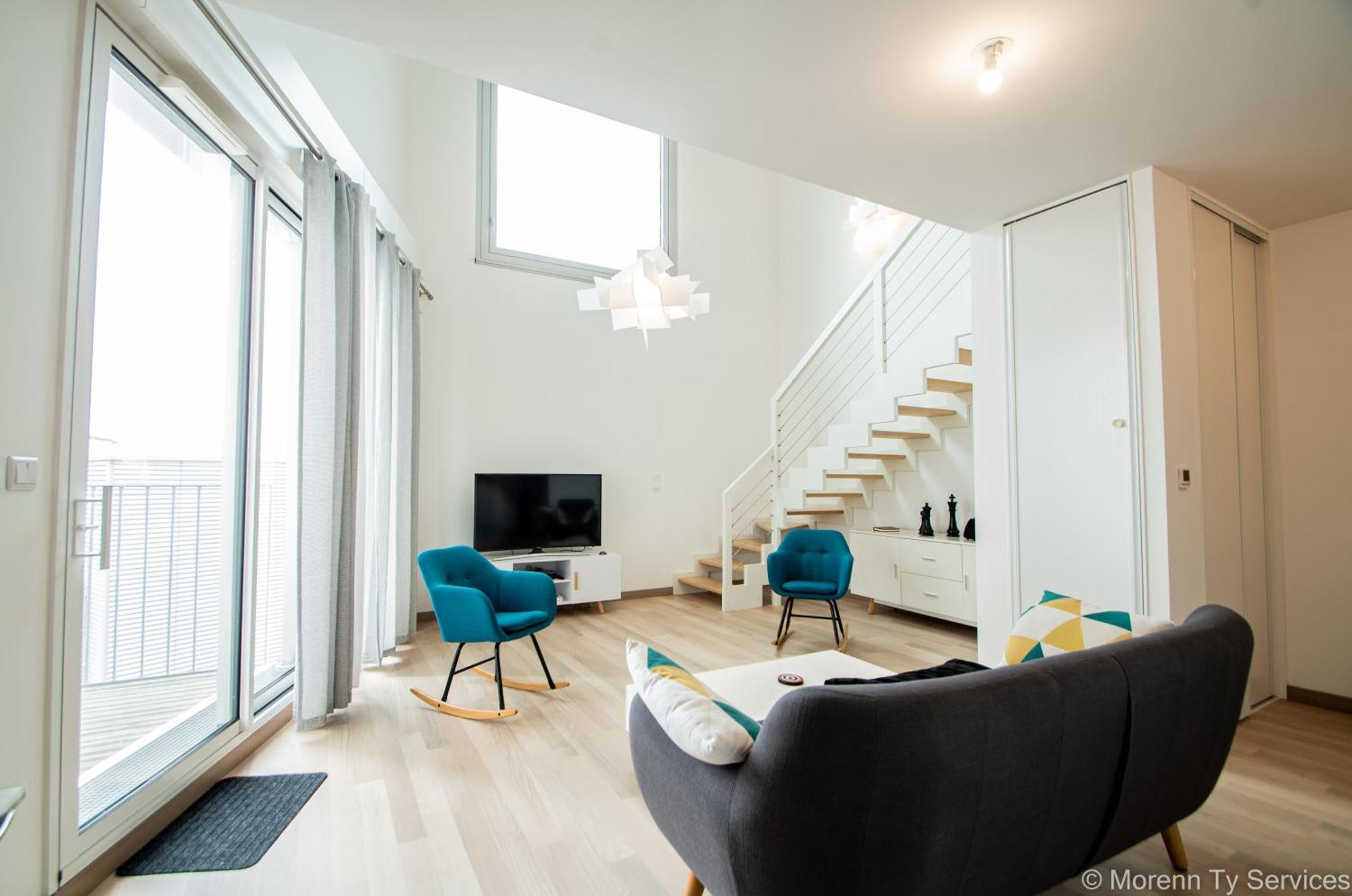 Apartament Triplex Terrasse Proche Metro - Ty Ar Mabilay Rennes Zewnętrze zdjęcie